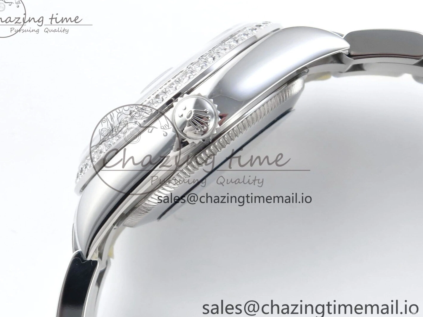 Bracelet Best DateJust Dial Bezel ETA Oyster 1:1 MOP Steel ARF 31 904L Edition Diamonds 2688 White SS 278384RBR on 0328